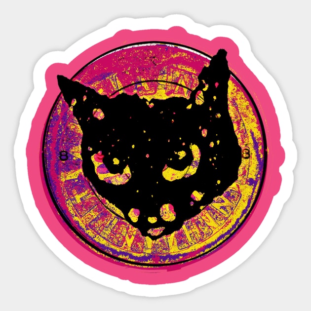 Cat Hole Sticker by SmayBoy